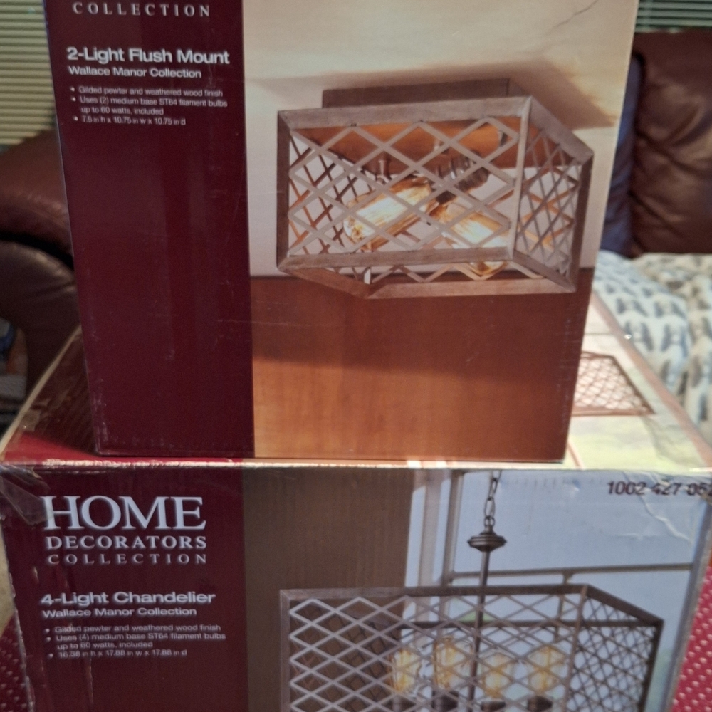 2 BNIB Light fixtures Home Decorations Collections - Picture 5 of 5